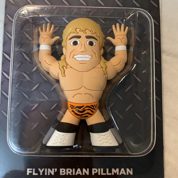 Flynn’ Brian Pillman, Micro Brawler Pro Wrestling Tees - Picture 4 of 4